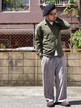 かずさん（メンズ・171cm）の春コーディネート