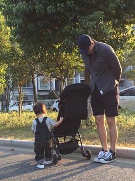 Elevenさん（キッズ・80cm）の秋コーディネート