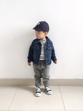 Elevenさん(キッズ・90cm)の秋コーディネート