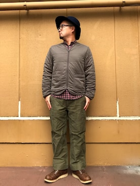 「SORBATTI（ソルバッティ）のアイテム」を使った、Yutoさん（メンズ・168cm）の冬コーディネート