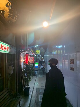 「韓国コーデ」｜「アイテム（トレンチコート）」を使った、Takaakiさん（メンズ・173cm）の春コーディネート