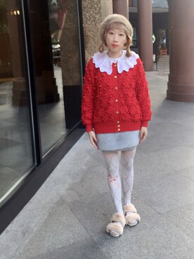 bibiさん（レディース・156cm）の冬コーディネート