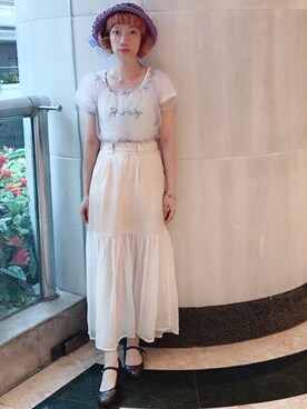 bibiさん（レディース・156cm）の夏コーディネート