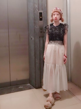 「honey mi honey」｜bibiさん（レディース・156cm）の夏コーディネート