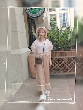 bibiさん（レディース・156cm）の夏コーディネート