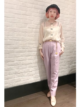 bibiさん(レディース・156cm)の秋コーディネート