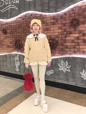 bibiさん（レディース・156cm）の冬コーディネート