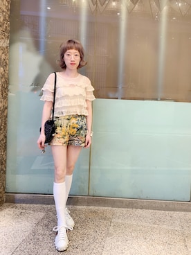 bibiさん（レディース・156cm）の夏コーディネート