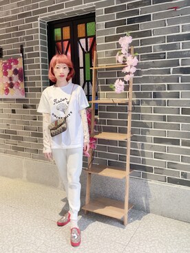 「Sister（シスター）のアイテム」を使った、bibiさん（レディース・156cm）の秋コーディネート