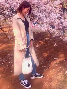 miimiiさん（レディース・159cm）の春コーディネート