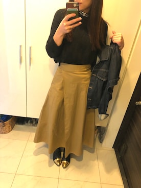 「crolla（クローラ）のアイテム」を使った、めぐみさん（レディース・158cm）の冬コーディネート