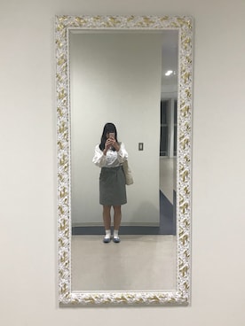 「ACHIEVERS（アチーバー）のアイテム」を使った、miuさん（レディース・159cm）の春コーディネート