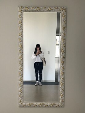 「ACHIEVERS（アチーバー）のアイテム」を使った、miuさん（レディース・159cm）の春コーディネート