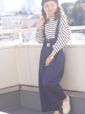 「Crisp」｜Crispさん（レディース・157cm）の冬コーディネート