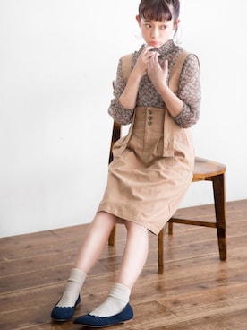 Crispさん(レディース・151cm)の春コーディネート