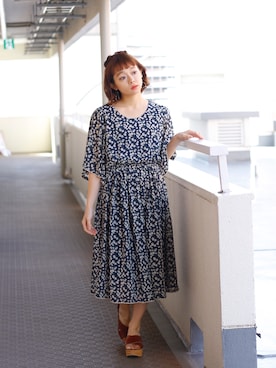 「Crisp」｜Crispさん（レディース・151cm）の春コーディネート