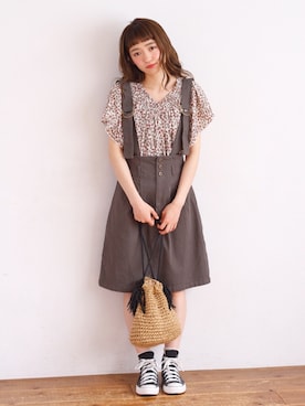Crispさん(レディース・157cm)の春コーディネート
