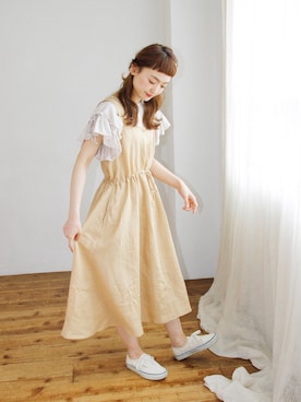 Crispさん（レディース・157cm）の春コーディネート