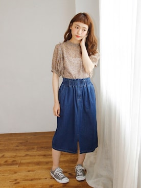 Crispさん(レディース・157cm)の夏コーディネート