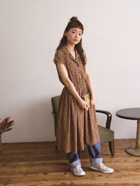 Crispさん（レディース・157cm）の夏コーディネート