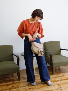 「Crisp」｜「アイテム（パンプス）」を使った、Crispさん（レディース・157cm）の夏コーディネート