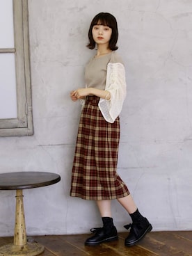 Crispさん(レディース・158cm)の夏コーディネート