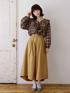 「Crisp」｜「アイテム（パンプス）」を使った、Crispさん（レディース・158cm）の夏コーディネート