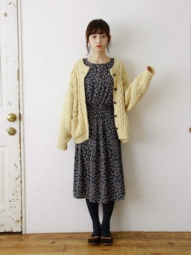 「Crisp」｜「アイテム（パンプス）」を使った、Crispさん（レディース・158cm）の秋コーディネート