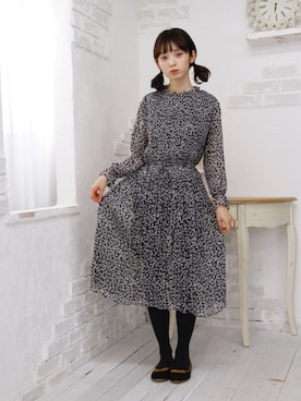 「Crisp」｜「アイテム（パンプス）」を使った、Crispさん（レディース・158cm）の秋コーディネート