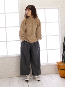 「Crisp」｜Crispさん（レディース・158cm）の秋コーディネート