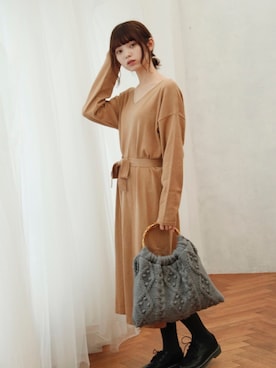 Crispさん（レディース・158cm）の秋コーディネート