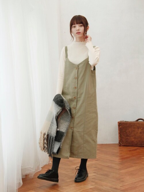 Crisp Crisp Official Crispのワンピースを使ったコーディネート Wear