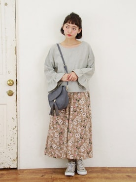 Crispさん(レディース・158cm)の秋コーディネート