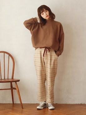 「シンプルおしゃれが好き」｜Crispさん（レディース・158cm）の秋コーディネート