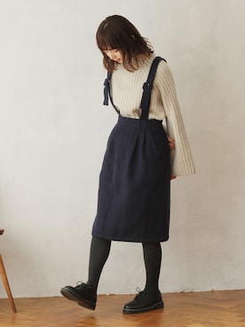 「シンプルおしゃれが好き」｜Crispさん（レディース・158cm）の秋コーディネート