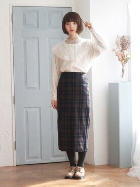 「クリスプ」｜「アイテム（その他シューズ）」を使った、Crispさん（レディース・158cm）の冬コーディネート
