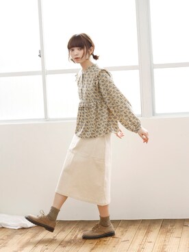 「クリスプ」｜「アイテム（その他シューズ）」を使った、Crispさん（レディース・158cm）の冬コーディネート