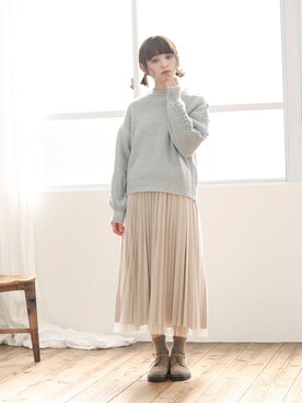 「クリスプ」｜「アイテム（その他シューズ）」を使った、Crispさん（レディース・158cm）の冬コーディネート