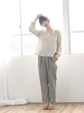 「Crisp（クリスプ）のアイテム」を使った、Crispさん（レディース・158cm）の冬コーディネート