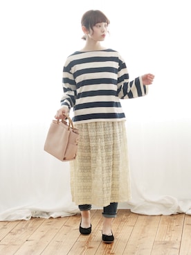 「Crisp」｜「アイテム（パンプス）」を使った、Crispさん（レディース・158cm）の冬コーディネート