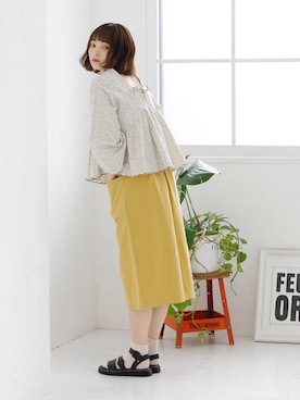 「Crisp」｜Crispさん（レディース・158cm）の春コーディネート