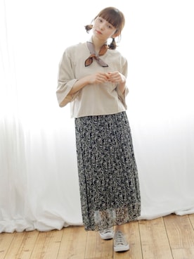 「クリスプ」｜「アイテム（財布/小物）」を使った、Crispさん（レディース・158cm）の春コーディネート