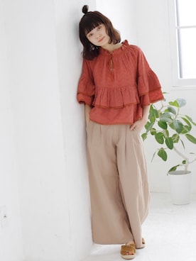 「Crisp」｜Crispさん（レディース・158cm）の春コーディネート