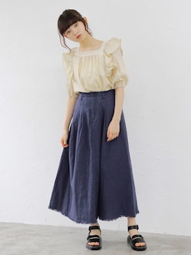 Crispさん(レディース・158cm)の春コーディネート