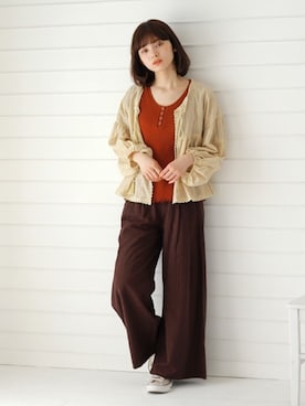 Crispさん（レディース・158cm）の夏コーディネート