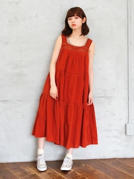 「Crisp」｜Crispさん（レディース・158cm）の夏コーディネート