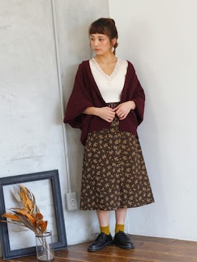 「クリスプ」｜「アイテム（サロペット/オーバーオール）」を使った、Crispさん（レディース・157cm）の夏コーディネート