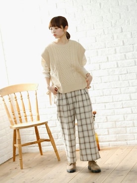 Crispさん（レディース・158cm）の夏コーディネート