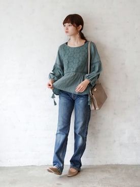 「Crisp」｜「アイテム（パンプス）」を使った、Crispさん（レディース・158cm）の夏コーディネート