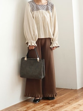 Crispさん（レディース・158cm）の秋コーディネート